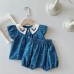 JOULYSHOUSE Blue Newborn Infant Summer Clothes – Lightweight and Adorable Outfit for Baby Boys and Girls